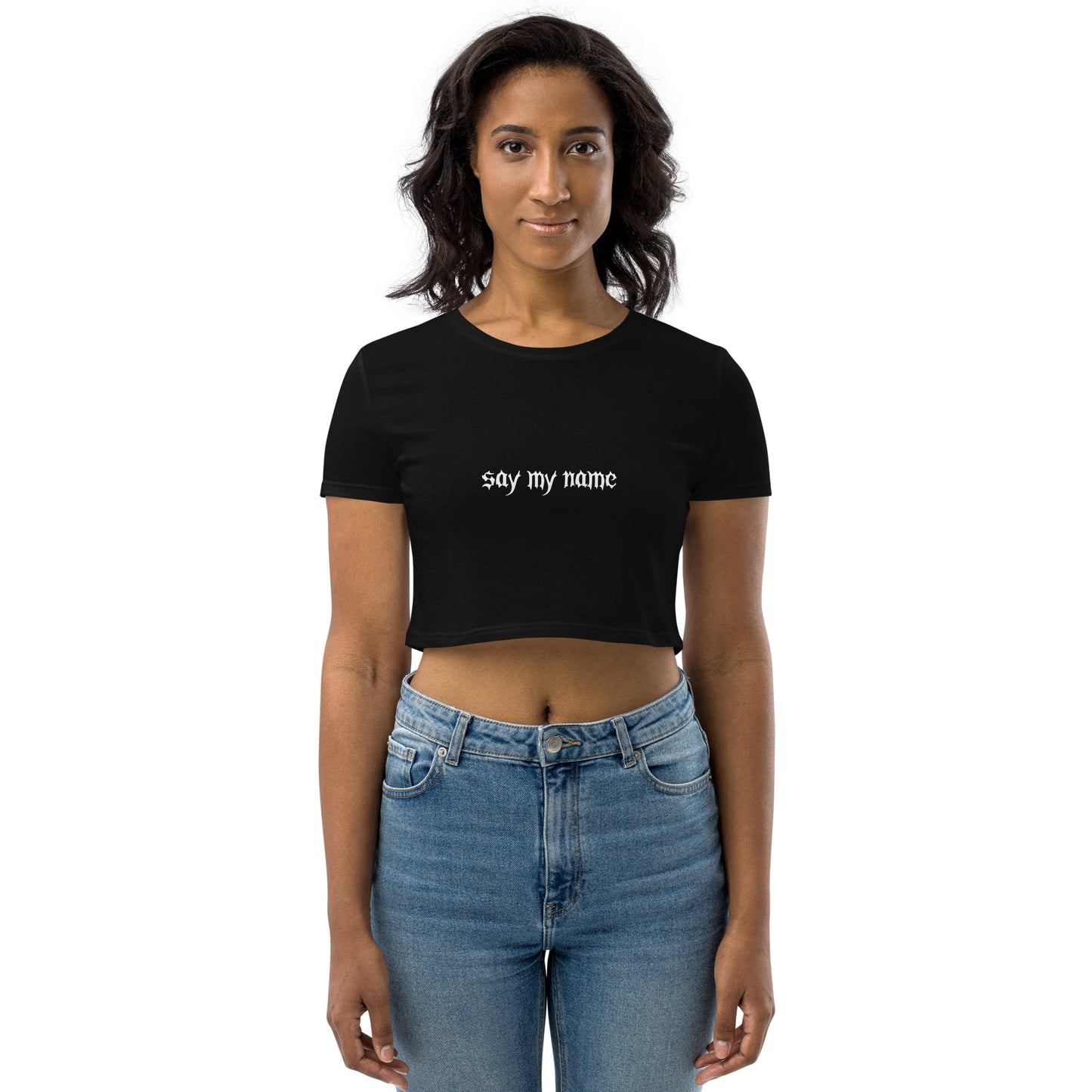 Say My Name Crop Top